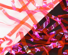 Click for detail Fine FlashBack Strips, 2.5 mm, Fluo Pink UV-Pearl / 57